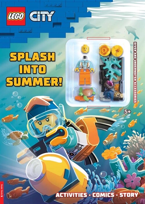 LEGO® City: Splash into Summer (with diver LEGO minifigure and underwater accessories) (Paperback)