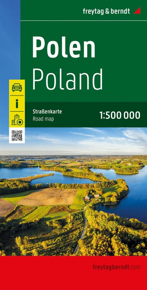 Poland : Road Map (Sheet Map, folded)