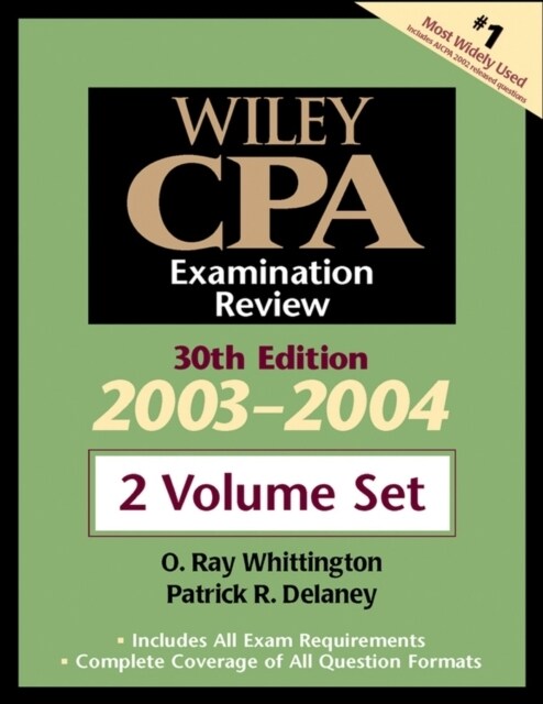 Wiley Cpa Examination Review 2003-2004 (Paperback, 30th)