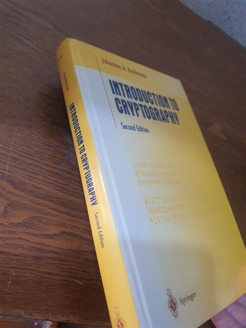 [중고] Introduction to Cryptography (Hardcover, 2nd)