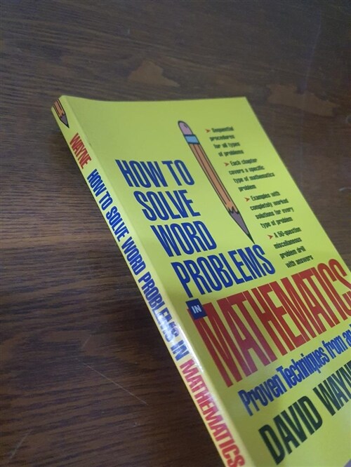 [중고] How to Solve Word Problems in Mathematics (Paperback)