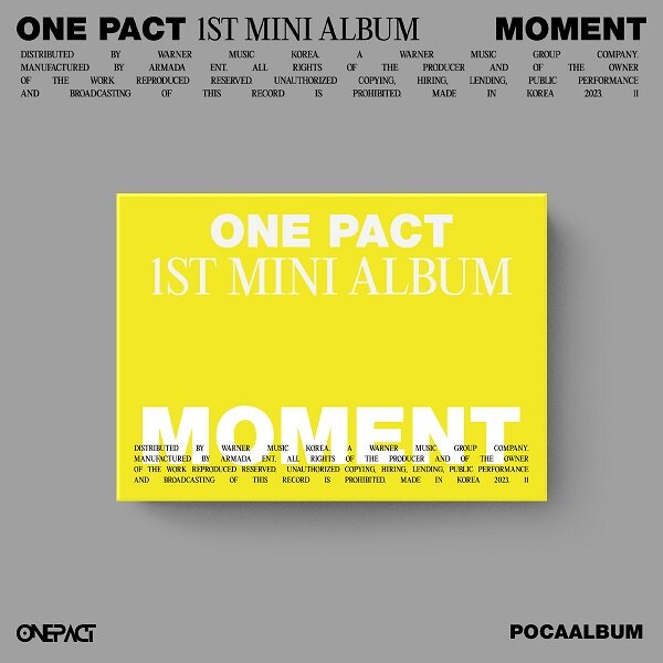 [포카앨범] 원팩트 - 미니 1집 Moment (POCAABLUM)