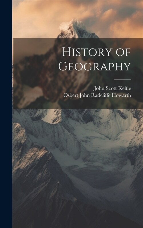 History of Geography (Hardcover)