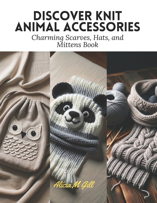 Discover Knit Animal Accessories: Charming Scarves, Hats, and Mittens Book (Paperback)