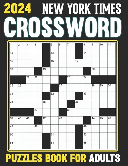 2024 New York times Crossword Puzzles Book For Adults: Solve Puzzles Featuring Historical Figures, Events, Celebrities And More (Paperback)