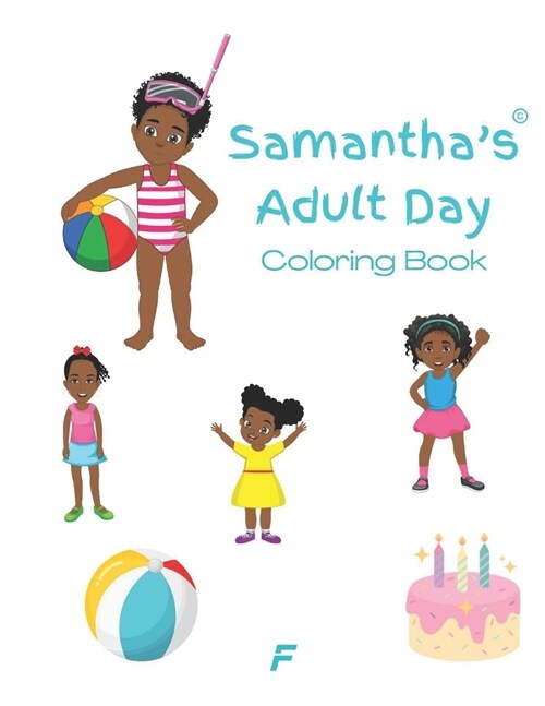 Samanthas Adult Day Coloring Book (Paperback)