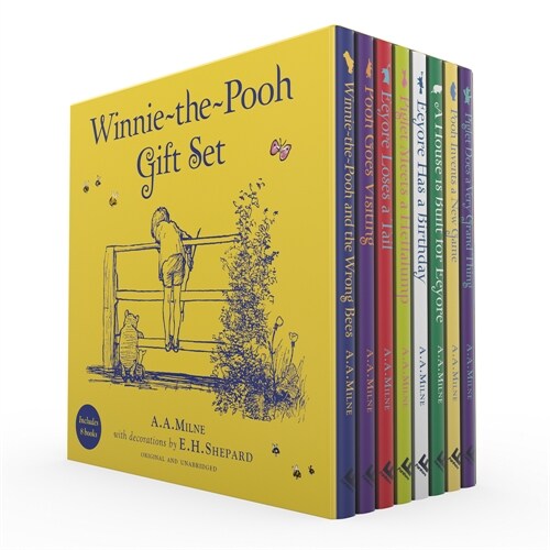 Classic Winnie-The-Pooh 8 Gift Book Set (Hardcover)