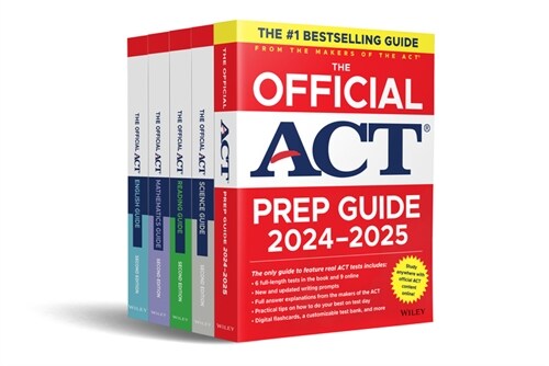 The Official ACT Prep & Subject Guides 2024-2025 Complete Set (Paperback)