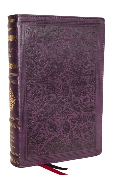 RSV Personal Size Bible with Cross References, Purple Leathersoft, (Sovereign Collection) (Imitation Leather)