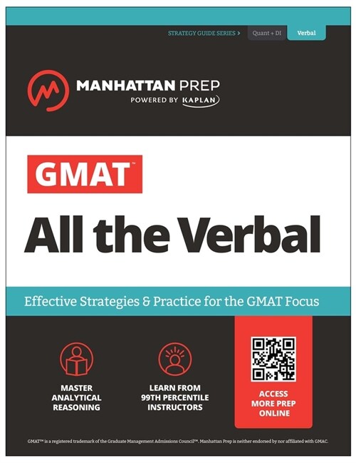 GMAT All the Verbal: Effective Strategies & Practice for the New GMAT + Atlas Online (Paperback, 8)