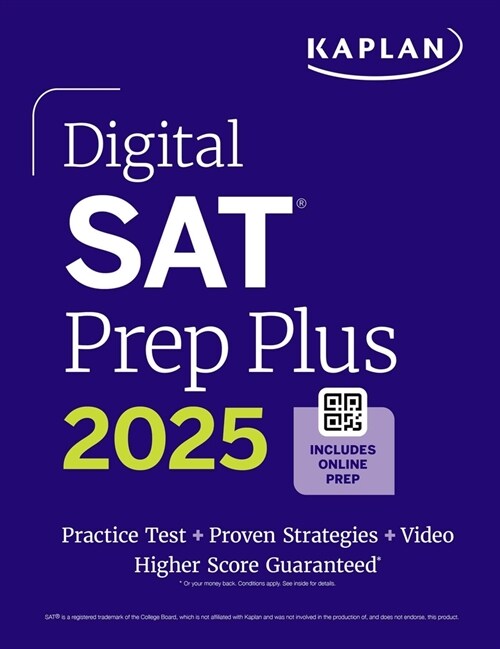 Digital SAT Prep Plus 2025: Prep Book, 1 Full Length Practice Test, 700+ Practice Questions (Paperback)