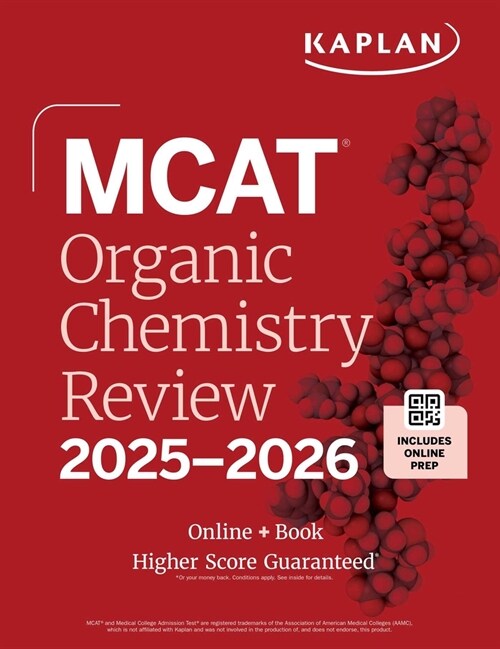 MCAT Organic Chemistry Review 2025-2026: Online + Book (Paperback)