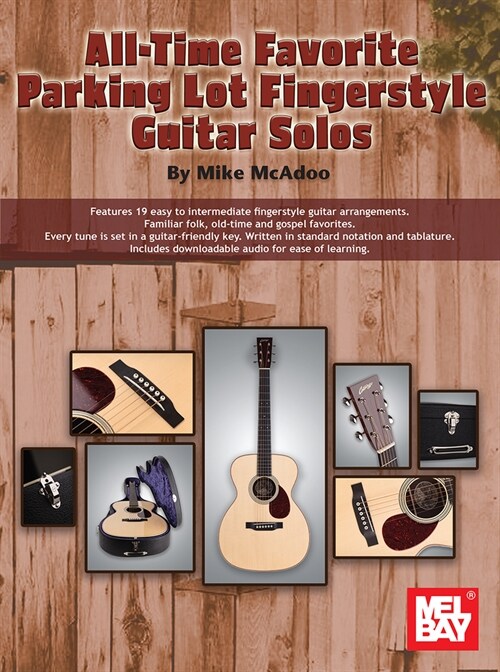All-Time Favorite Parking Lot Fingerstyle Guitar Solos (Paperback)
