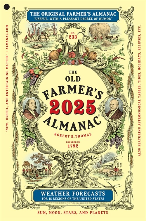 The 2025 Old Farmers Almanac (Paperback)