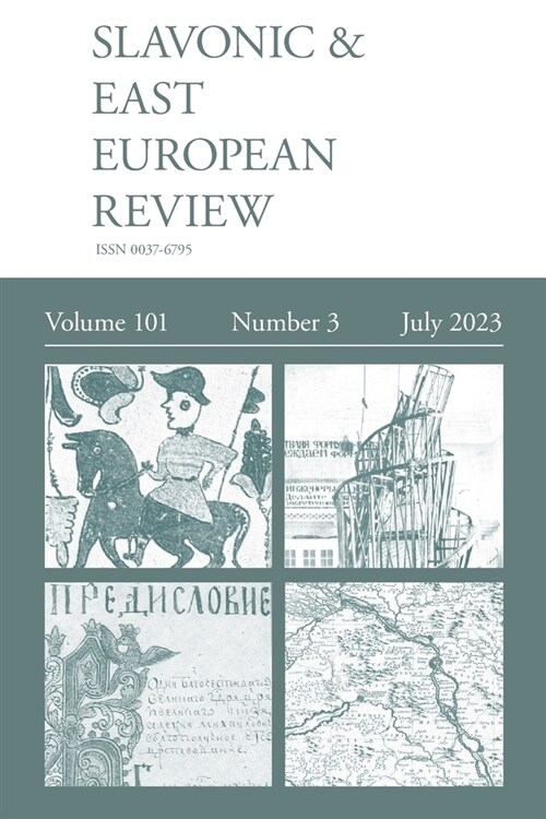Slavonic & East European Review (101: 3) 2023 (Paperback)