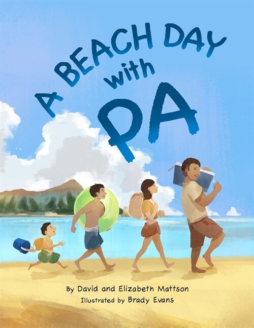 A Beach Day with Pa (Paperback)