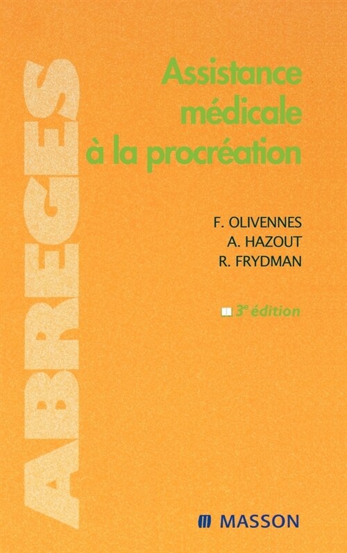 Assistance M?icale ?La Procr?tion (Paperback, 3)