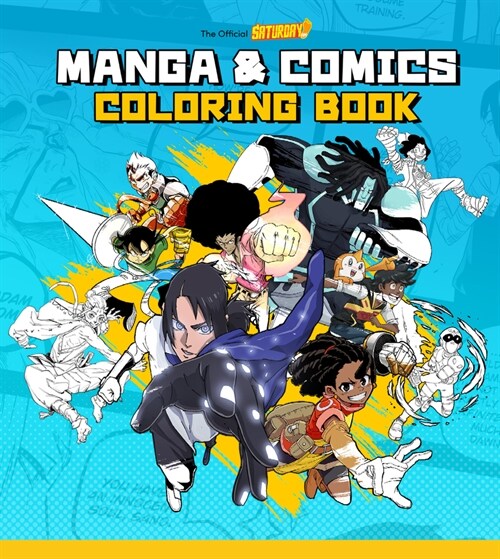 Saturday Am Manga and Comics Coloring Book (Paperback)