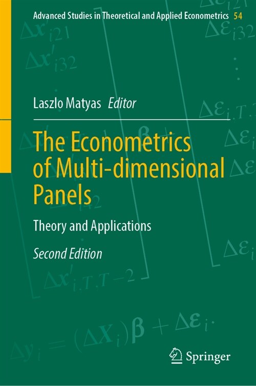 The Econometrics of Multi-Dimensional Panels: Theory and Applications (Hardcover, 2, 2024)