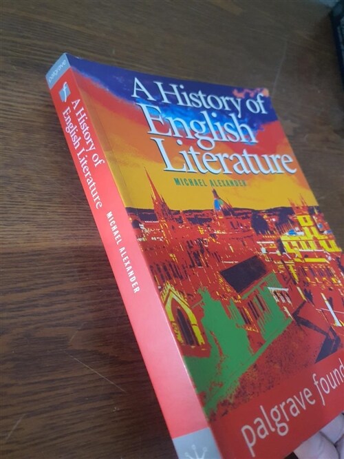 [중고] A History of English Literature (Paperback)