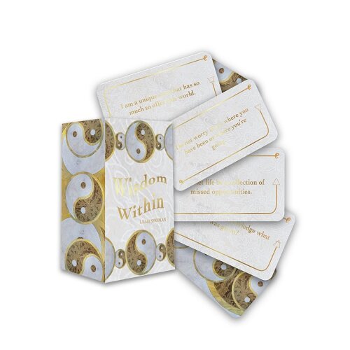 Wisdom Within: Quiet Your Mind and Journey Through to the Wisdom Within (88 Cards Printed with Gold Foil) (Other)
