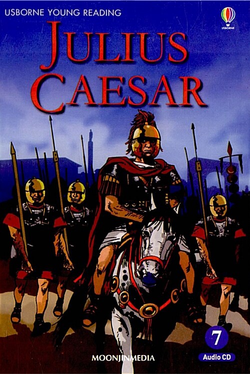 [중고] Usborne Young Reading Set 3-07 : Julius Caesar (Paperback + Audio CD 1장)