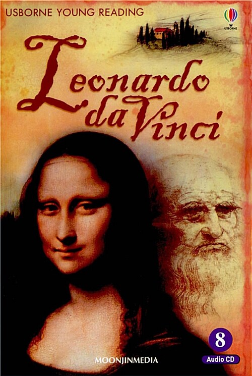 Usborne Young Reading Set 3-08 : Leonardo da Vinci (Paperback + Audio CD 1장)