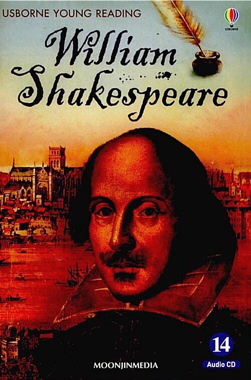 [중고] Usborne Young Reading Set 3-14 : William Shakespeare (Paperback + Audio CD 1장)