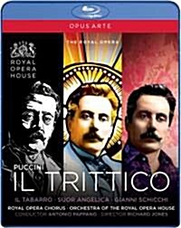 [수입] Antonio Pappano - 푸치니: 3부작 - 외투, 수녀 안젤리카, 자니 스키키 (Puccini : IL Trittico - Il Tabarro, Suor Angelica & Gianni Schicchi)(3DVD)(Blu-ray)