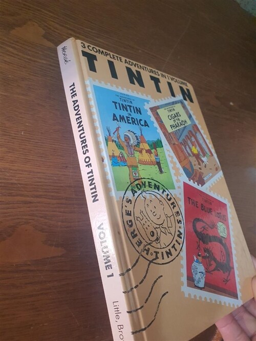 [중고] The Adventures of Tintin: Volume 1 (Hardcover)