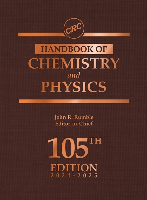 CRC Handbook of Chemistry and Physics (Hardcover, 105 ed)