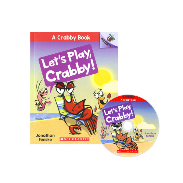 A Crabby Book #2: Lets Play, Crabby! (Paperback + CD + Storyplus QR)