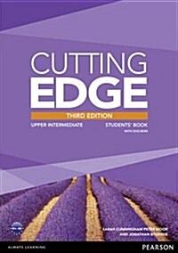 [중고] Cutting Edge 3rd Edition Upper Intermediate Students‘ Book with DVD and MyEnglishLab Pack (Package, 3 ed)