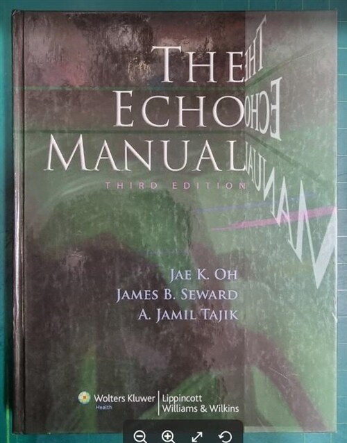 [중고] The Echo Manual (Hardcover, 3)