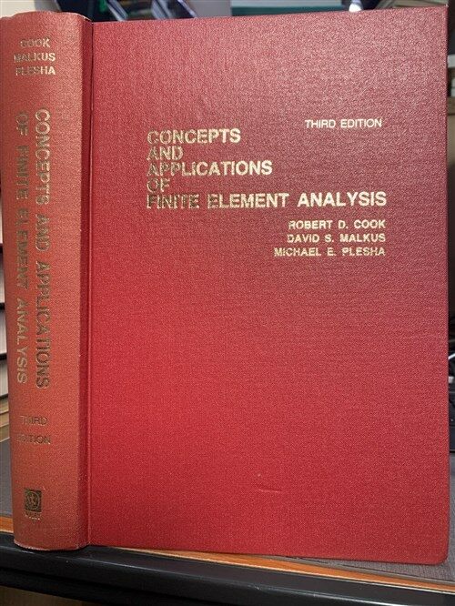 [중고] Concepts and Applications of Finite Element Analysis (Hardcover, 3rd)