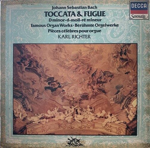 [중고] [LP/라이센스] Bach Toccata & Fugue  Karl Richter 