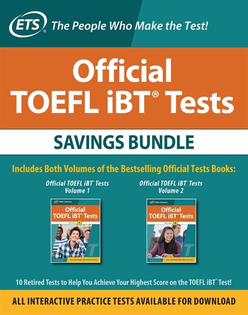 Official TOEFL IBT Tests Savings Bundle, Third Edition (Paperback, 3)