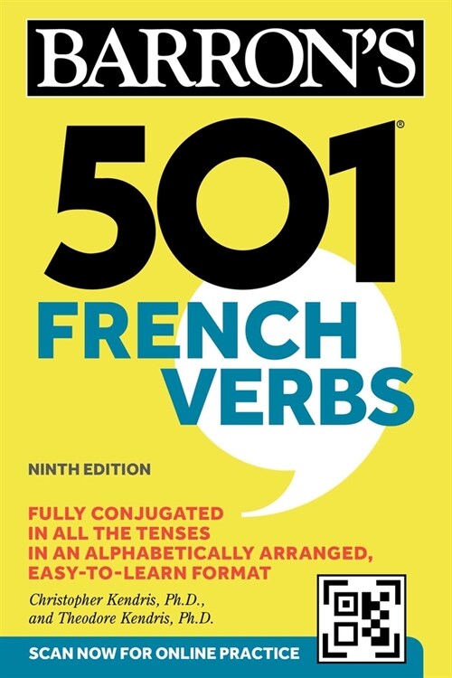 501 French Verbs, Ninth Edition (Paperback)
