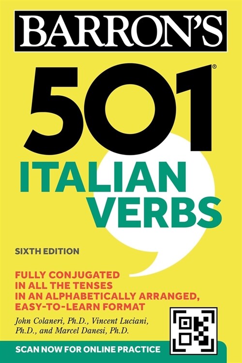 501 Italian Verbs, Sixth Edition (Paperback, 6)