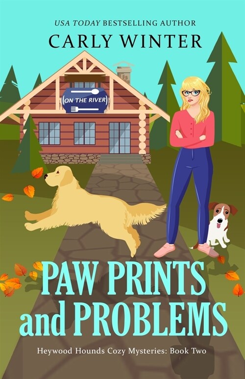 Paw Prints and Problems: A Talking Dog Cozy Mystery (Paperback)