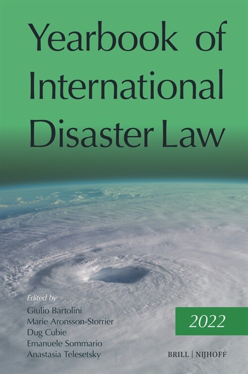 Yearbook of International Disaster Law: Volume 5 (2022) (Hardcover)