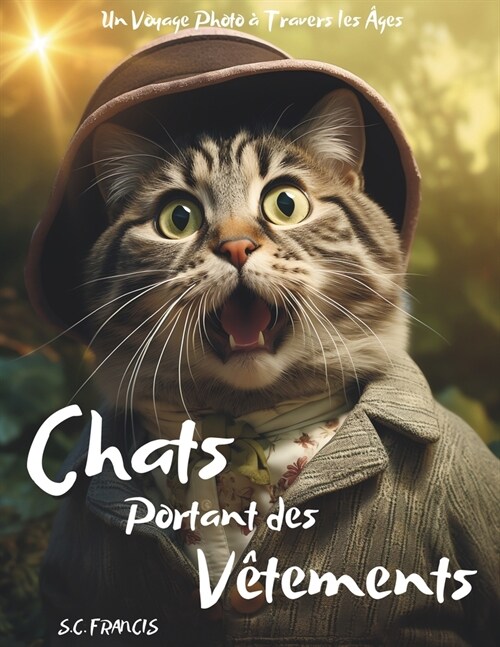 Chats Portant des V?ement: Un Voyage Photo ?Travers les ges (Paperback)