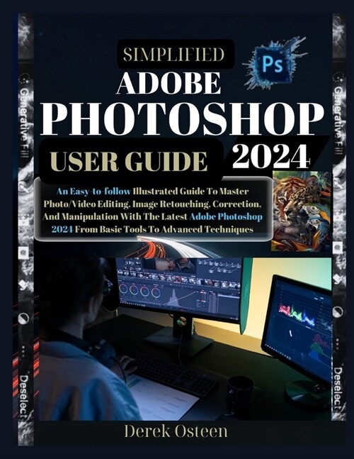 Simplified Adobe Photoshop 2024 User Guide: An Easy-to-Follow Illustrated Guide To Master Photo/Video Editing, Image Retouching, Correction And Manipu (Paperback)