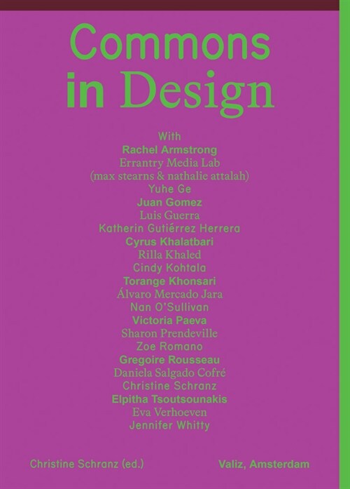 Commons in Design (Paperback)
