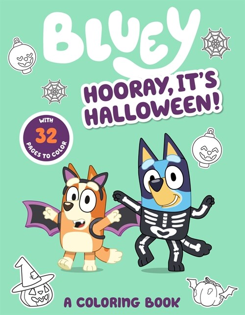 Bluey: Hooray, Its Halloween!: A Coloring Book (Paperback)