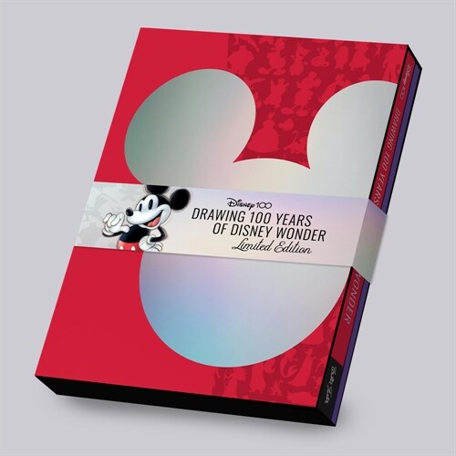 Drawing 100 Years of Disney Wonder Limited Edition: A Retrospective Collection of Artwork Featuring Iconic Disney Characters from the Past 100 Years (Hardcover)