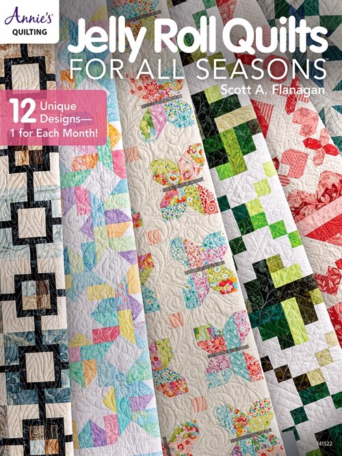 Jelly Roll Quilts for All Seasons (Paperback)