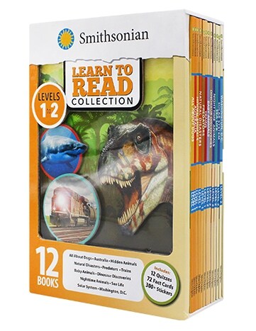 Smithsonian Learn to Read Collection 12 Books (Levels 1 to 2) (Paperback 12권)