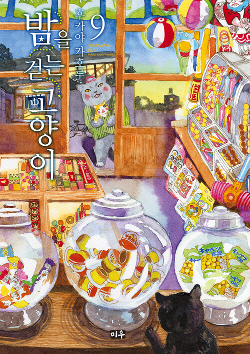 [고화질] 밤을 걷는 고양이 09