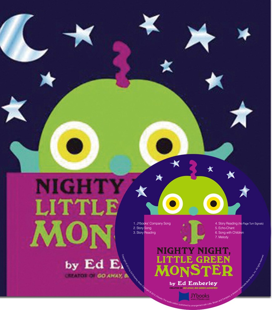 노부영 Nighty Night, Little Green Monster (Hardcover + CD)